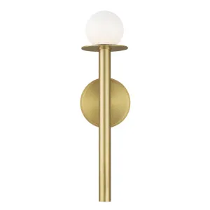 Kelly Wearstler Nodes 1 Light Wall Sconce by Visual Comfort Studio Brushed Brass by Visual Comfort Studio, a Wall Lighting for sale on Style Sourcebook