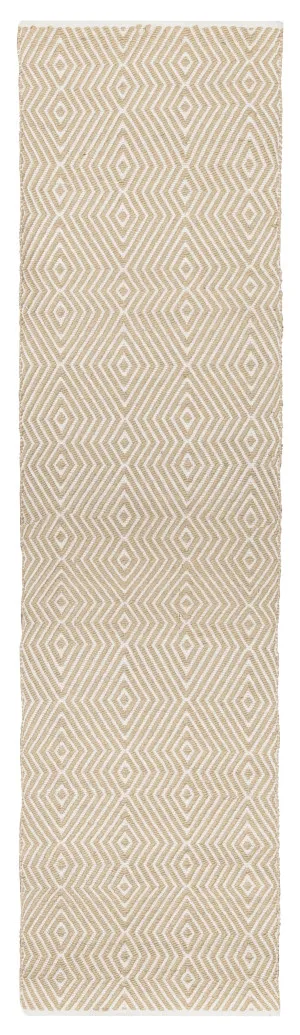 Bridie Beige and Ivory Indoor Outdoor PET Runner Rug by Miss Amara, a Persian Rugs for sale on Style Sourcebook