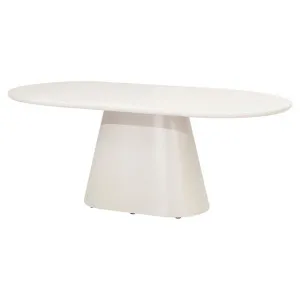 Puig Oval Dining Table, 200cm, Putty by Viterbo Modern Furniture, a Dining Tables for sale on Style Sourcebook
