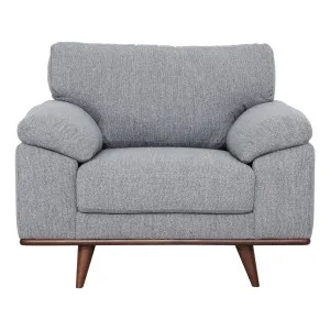 Melrose Armchair in Birmingham Grey by OzDesignFurniture, a Chairs for sale on Style Sourcebook