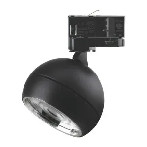 Moon Aluminium 3 Circuit Dimmabe LED Track Light, Flood Fascia, CCT, Black by Domus Lighting, a Spotlights for sale on Style Sourcebook