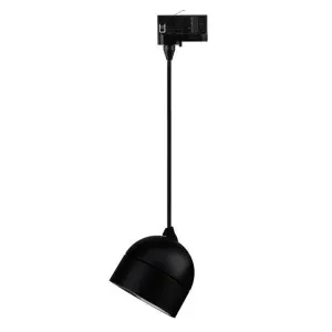 Moon Aluminium 3 Circuit Dimmabe LED Track Pendant Light, Tube Fascia, CCT, Black by Domus Lighting, a Spotlights for sale on Style Sourcebook