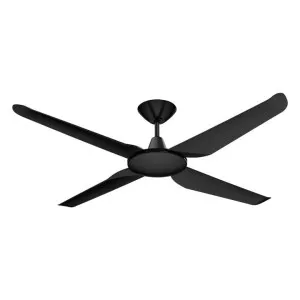 Motion DC Ceiling Fan, 130cm/52", Black by Domus Lighting, a Ceiling Fans for sale on Style Sourcebook