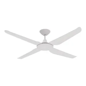 Motion DC Ceiling Fan, 130cm/52", White by Domus Lighting, a Ceiling Fans for sale on Style Sourcebook