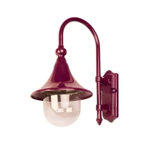 Monaco Italian Made IP43 Exterior Wall Light, Style A, Burgundy by Domus Lighting, a Outdoor Lighting for sale on Style Sourcebook