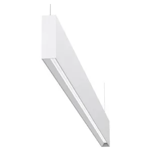 Max Aluminium Dimmable LED Linear Pendant Light, Narrow, 120cm, CCT, White by Domus Lighting, a Pendant Lighting for sale on Style Sourcebook