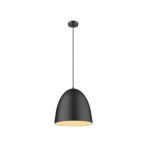 Melody Metal Pendant Light, Black by Domus Lighting, a Pendant Lighting for sale on Style Sourcebook