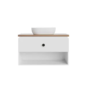 Shoal Vanity 900 Wall Hung Drawers Only w/Basin Timber AC Top by Marquis, a Vanities for sale on Style Sourcebook