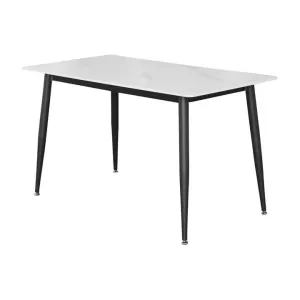 Abisko Sintered Stone & Steel Dining Table, 130cm by Brighton Home, a Dining Tables for sale on Style Sourcebook