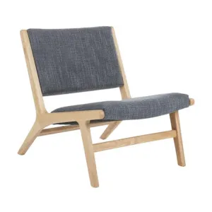 Parsons Timber & Fabric Lounge Chair by Coast To Coast Home, a Chairs for sale on Style Sourcebook