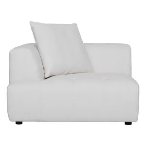 Rubin Sofa End LHF in Het White by OZ Design, a Sofas for sale on Style Sourcebook