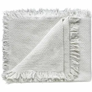 Chelsea Throw - Off White by Eadie Lifestyle, a Throws for sale on Style Sourcebook