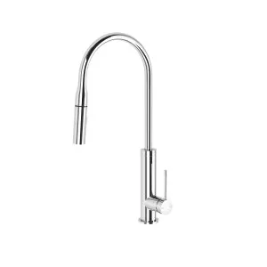 Deja Pull Out Sink Mixer 220 Chrome by PHOENIX, a Kitchen Taps & Mixers for sale on Style Sourcebook