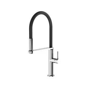 Blix Flexible Hose Sink Mixer 210 Round Chrome by PHOENIX, a Kitchen Taps & Mixers for sale on Style Sourcebook