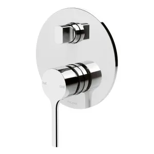 Vivid Slimline Oval SwitchMix Shower/Bath Diverter Mixer Trim Kit Chrome by PHOENIX, a Bathroom Taps & Mixers for sale on Style Sourcebook