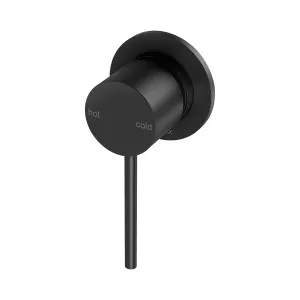 Vivid Slimline SwitchMix Shower/Wall Mixer 60 Backplate Trim Kit Matte Black by PHOENIX, a Shower Heads & Mixers for sale on Style Sourcebook