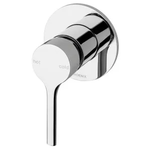 Vivid Slimline Oval SwitchMix Shower/Wall Mixer Trim Kit Chrome by PHOENIX, a Shower Heads & Mixers for sale on Style Sourcebook