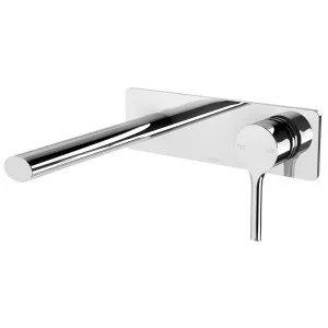 Vivid Slimline Oval SwitchMix Wall Basin/Bath Mixer Set 175 Trim Kit Chrome by PHOENIX, a Bathroom Taps & Mixers for sale on Style Sourcebook