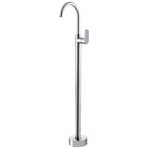 Empire Floor Mounted Bath Mixer Gooseneck  Chrome by Fienza, a Bathroom Taps & Mixers for sale on Style Sourcebook