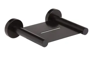 Hustle Soap Dish Matte Black by Fienza, a Soap Dishes & Dispensers for sale on Style Sourcebook