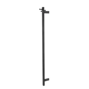Towel Rail Heated 50X1400 Matte Black by Hotwire, a Towel Rails for sale on Style Sourcebook