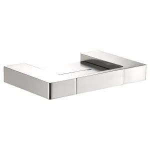Ceram Soap Dish Brushed Nickel by Ikon, a Soap Dishes & Dispensers for sale on Style Sourcebook