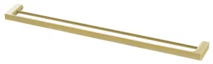 Gloss Towel Rail Double 800 Brushed Gold by PHOENIX, a Towel Rails for sale on Style Sourcebook