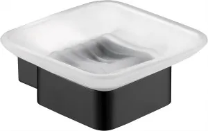 Suttor Soap Dish Matte Black by NR, a Soap Dishes & Dispensers for sale on Style Sourcebook