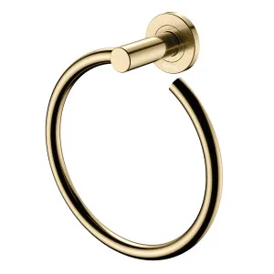Kaya Towel Ring Urban Brass by Fienza, a Towel Rails for sale on Style Sourcebook
