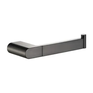 Flores Toilet Roll Holder Gun Metal by Ikon, a Toilet Paper Holders for sale on Style Sourcebook