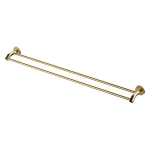 Axle Towel Rail Double 900 Urban Brass by Fienza, a Towel Rails for sale on Style Sourcebook