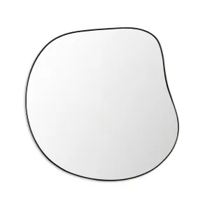 Gatsby - Organic Shaped Mirror - Black Metal by Darcy & Duke, a Mirrors for sale on Style Sourcebook