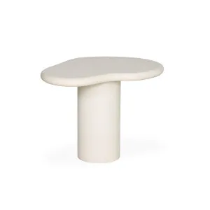 Maru Side Table - Latte White by Darcy & Duke, a Side Table for sale on Style Sourcebook