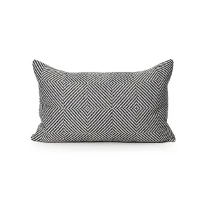 Textures Fabric Cushion - Natural Geo - 35 X 55 by Darcy & Duke, a Cushions, Decorative Pillows for sale on Style Sourcebook