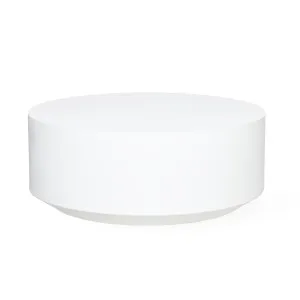 Clifton Round Coffee Table - White by Darcy & Duke, a Tables for sale on Style Sourcebook