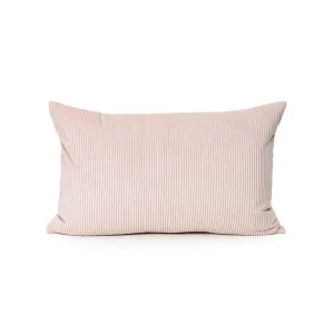 Cord Lumbar Cushion - Blush - Feather Fill by Darcy & Duke, a Cushions, Decorative Pillows for sale on Style Sourcebook