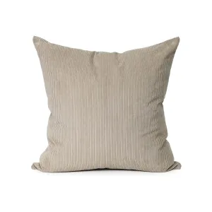 Cord Cushion - Oatmeal - Feather Fill by Darcy & Duke, a Cushions, Decorative Pillows for sale on Style Sourcebook
