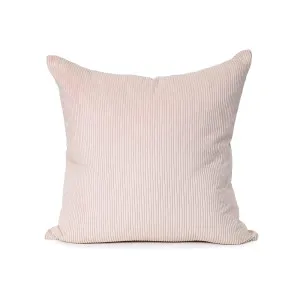 Cord Cushion - Blush - Feather Fill by Darcy & Duke, a Cushions, Decorative Pillows for sale on Style Sourcebook