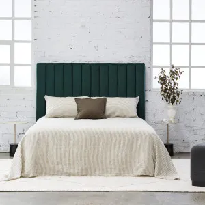 Renee Bed Head - Midnight Green - King by Darcy & Duke, a Bed Heads for sale on Style Sourcebook