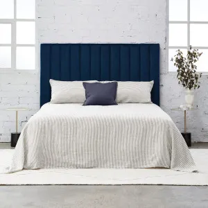 Renee Bed Head - Navy - Queen by Darcy & Duke, a Bed Heads for sale on Style Sourcebook