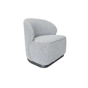 Genoa Chair - Black & White Boucle by Darcy & Duke, a Chairs for sale on Style Sourcebook