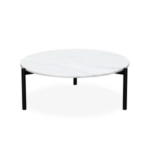 Milan Coffee Table Large - White Marble by Darcy & Duke, a Coffee Table for sale on Style Sourcebook