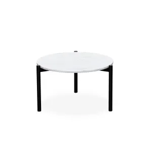 Milan Coffee Table Medium - White Marble by Darcy & Duke, a Coffee Table for sale on Style Sourcebook