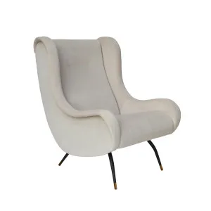 Verona Occasional Chair - Ivory by Darcy & Duke, a Chairs for sale on Style Sourcebook