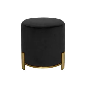 Luca Ottoman - Black by Darcy & Duke, a Ottomans for sale on Style Sourcebook