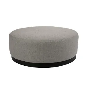 Tribeca Large Ottoman - Grey by Darcy & Duke, a Ottomans for sale on Style Sourcebook