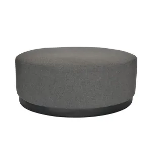 Tribeca Large Ottoman - Charcoal by Darcy & Duke, a Ottomans for sale on Style Sourcebook