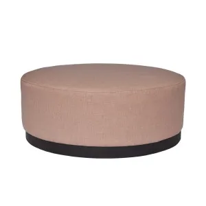 Tribeca Large Ottoman - Clay by Darcy & Duke, a Ottomans for sale on Style Sourcebook