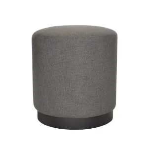 Tribeca Small Ottoman - Charcoal by Darcy & Duke, a Ottomans for sale on Style Sourcebook