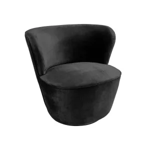 Coco Swivel Chair - BLACK by Darcy & Duke, a Chairs for sale on Style Sourcebook